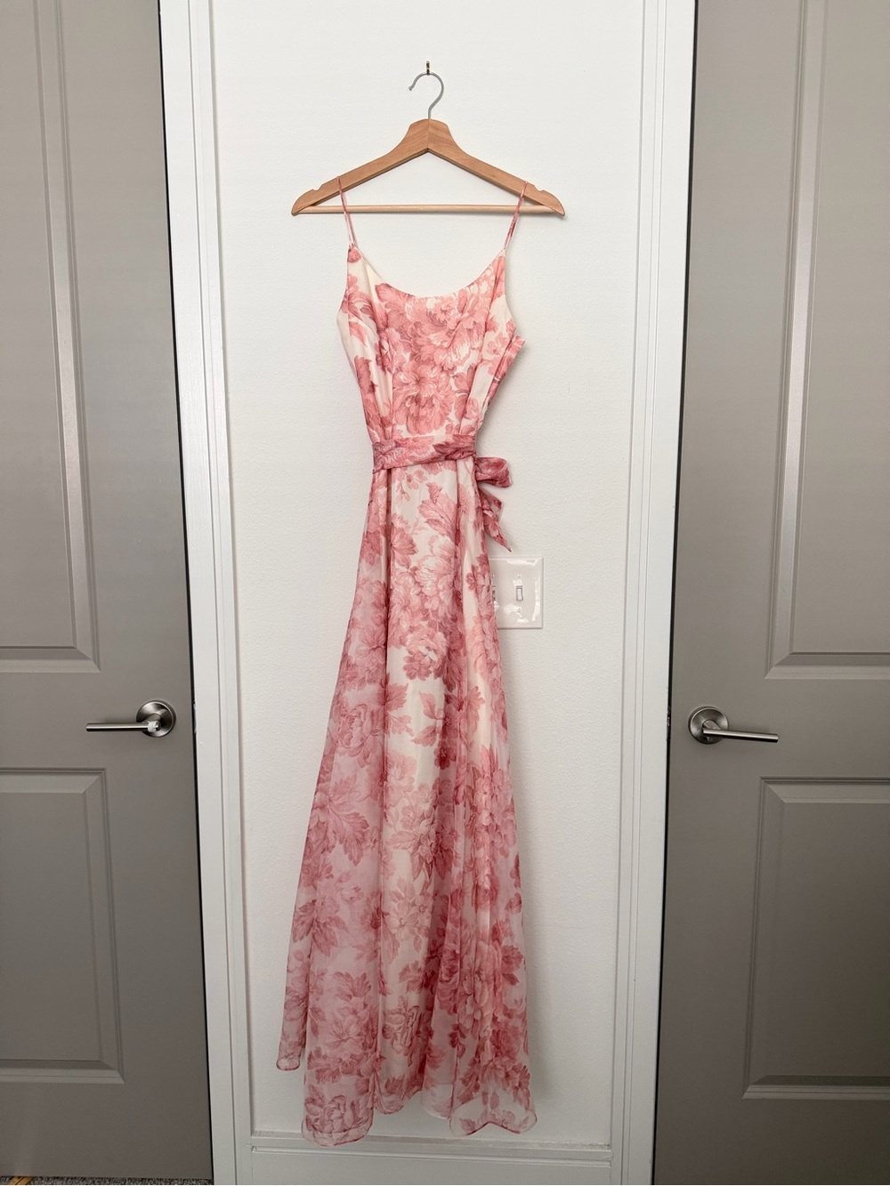 VINTAGE • lilli diamond floral maxi dress